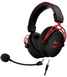 HyperX Гарнитура Cloud Alpha WL, Black/Red