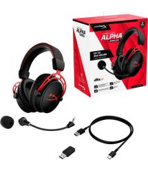 HyperX Гарнитура Cloud Alpha WL, Black/Red