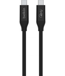 Кабель Belkin USB4 USB-C - USB-C, 40Gbps, 100W, 0.8м Black