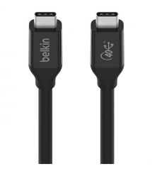 Кабель Belkin USB4 USB-C - USB-C, 40Gbps, 100W, 0.8м Black