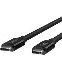 Кабель Belkin USB4 USB-C - USB-C, 40Gbps, 100W, 0.8м Black