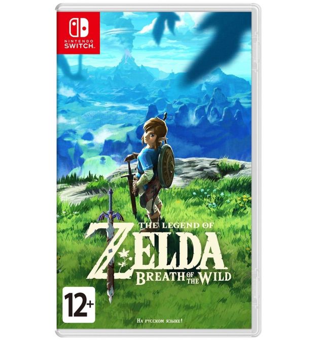 Игра Nintendo Switch Legend of Zelda: Breath of the Wild (Картридж)