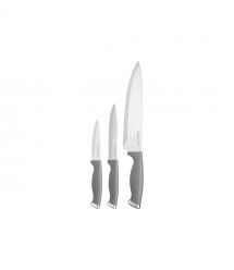 ARDESTO Набор ножей Gemini Gourmet 3 пр., серый, нержавеющая сталь, пластик
