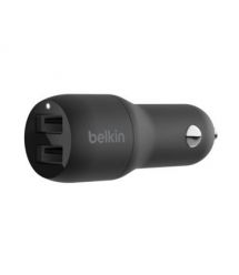 Автомобильное ЗУ Belkin Car Charger 24W Dual USB-A Black