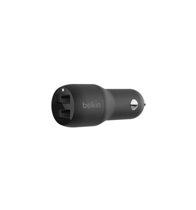 Автомобільне ЗУ Belkin Car Charger 24W Dual USB-A Black