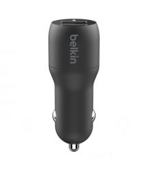 Автомобильное ЗУ Belkin Car Charger 24W Dual USB-A Black