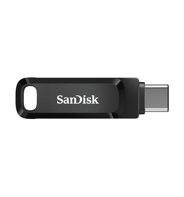 Флеш пам'ять USB SanDisk Ultra Dual Go Type-C 256GB USB 3.1 Black (SDDDC3-256G-G46)