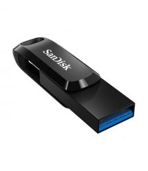 Флеш память USB SanDisk Ultra Dual Go Type-C 256GB USB 3.1 Black (SDDDC3-256G-G46)