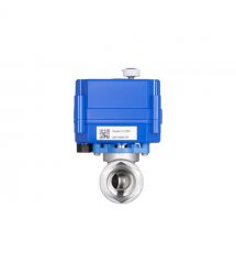 2E Кран шаровый с электроприводом HC220B, 1/2", 220В, 5Вт, 10 (16) бар, 7 сек