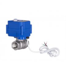 2E Кран шаровый с электроприводом HC220B, 1/2", 220В, 5Вт, 10 (16) бар, 7 сек