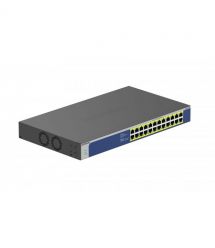 NETGEAR Коммутатор GS524PP 24xGE PoE+(300Вт), неуправляемый