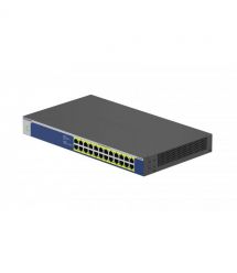 NETGEAR Коммутатор GS524PP 24xGE PoE+(300Вт), неуправляемый