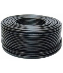 Комбинированный кабель Одескабель ССTV mini RG-59+(2*0,50+2*0,22)P бухта 305 м оболочка полиэтилен цвет черный 