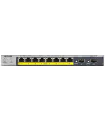 NETGEAR Коммутатор GS110TPv3 8xGE PoE+(55Вт), 2xSFP, управляемый