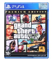 Гра PS4 Grand Theft Auto V Premium Edition [Blu-Ray диск]