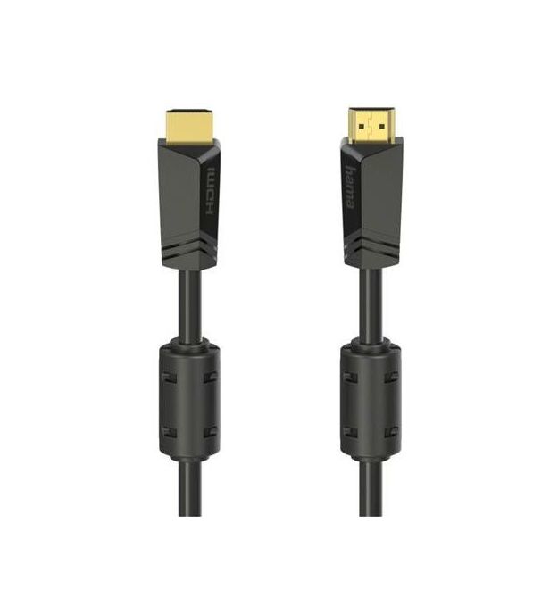 Кабель Hama HDMI (AM/AM), 10м, 4K, черный