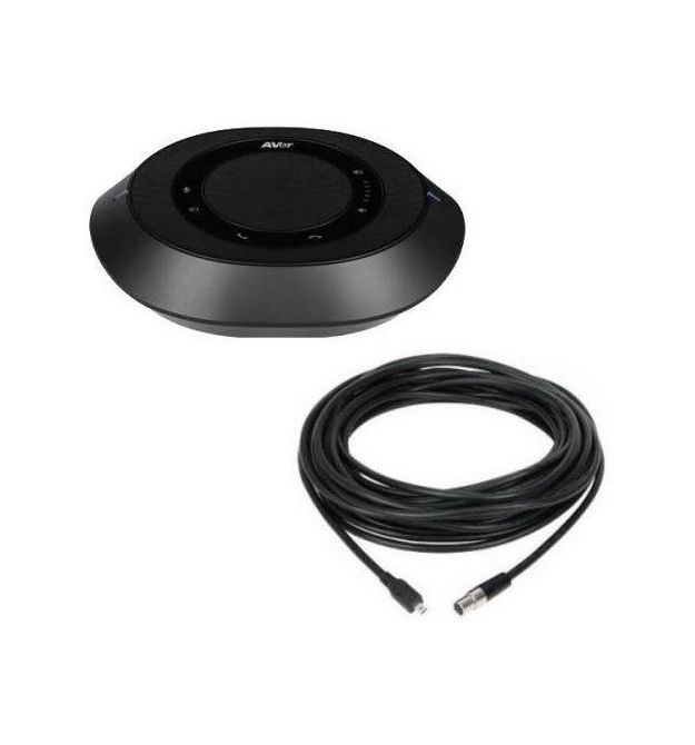 Cпікерфон додатковий AVer з 20 м кабелем для систем відеоконференцзв'язку VB342 Pro/ VB350
