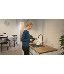 Hansgrohe Смеситель для кухни Talis S, дл.излива - 203мм, поворотный, 1 рычаг, KM260, хром