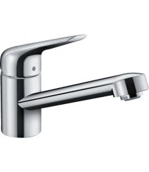 Hansgrohe Смеситель для кухни Focus M42, дл.излива - 203мм, поворотный, 1 рычаг, KM100, хром