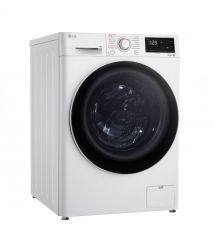 Пральна машина LG фронтальна, 9кг, 1400, A+++, 57см, дисплей, пара, інвертор, білий