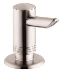 Дозатор для мила Hansgrohe Modern 300мл Сталевий (40418800)