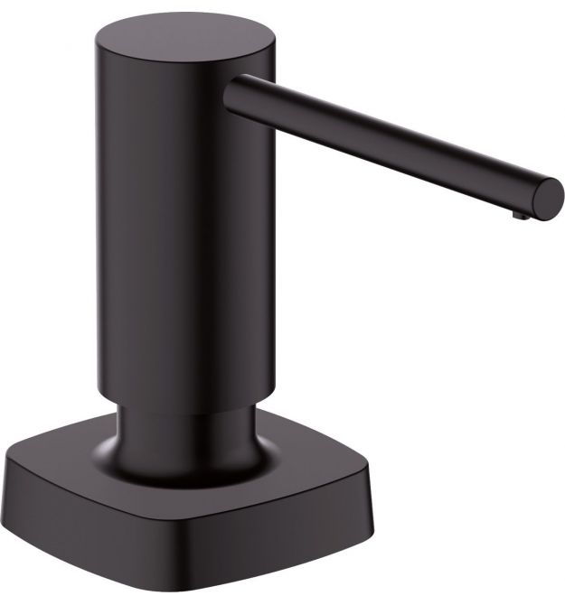 Дозатор миючих засобів Hansgrohe A71, 500 мл, чорний матовий (40468670)