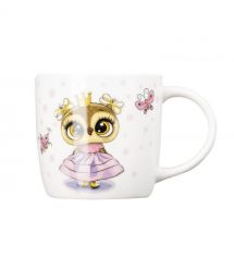 ARDESTO Набір дитячого посуду Princess owl 3 пр., порцеляна