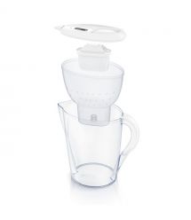 Brita Фільтр-глечик Marella Memo + 3 картриджа 2.4 л (1.4 л очищеної води), білий