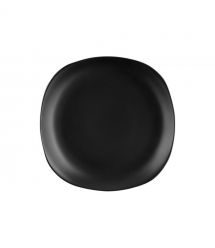 ARDESTO Тарілка обідня квадратна Molize, 27х27 см, чорна, кераміка