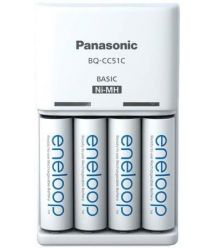 Panasonic Зарядний пристрій Basic Charger+ Eneloop 4AA 1900 mAh New