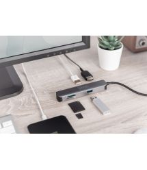 Док-станция Digitus Travel USB-C, 5 Port