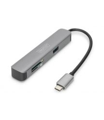 Док-станция Digitus Travel USB-C, 5 Port