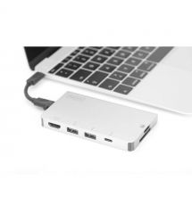 Док-станция DIGITUS Travel USB-C 6 Port (DA-70867)