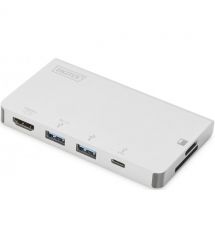 Док-станция DIGITUS Travel USB-C 6 Port (DA-70867)