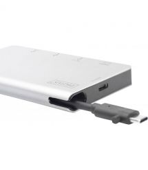 Док-станция DIGITUS Travel USB-C 6 Port (DA-70867)