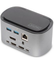 Док-станция Digitus USB-C, 11 Port, SSD Enclosure