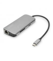 Док-станція Digitus USB-C, 8 Port