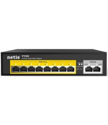Netis Коммутатор P110C 8xFE PoE, 2xFE, неуправляемый