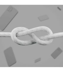 Belkin Кабель USB-С - Lightning BRAIDED SILICONE 1m White