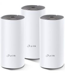 TP-Link Маршрутизатор DECO E4 3PK AC1200 2xFE LAN/WAN MU-MIMO MESH
