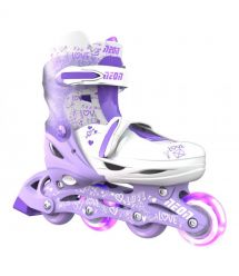 NEON Роликовые коньки Combo Skates Сиреневый (Размер 34-38)