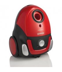 Gorenje Пылесос VCEB11CXRII/800 Вт/мешок 2 л./3 насадки/универс. щетка/телескопич. трубка/красный