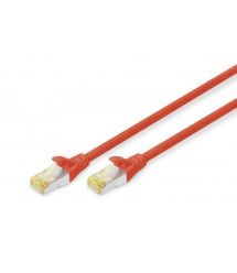 Digitus Патч-корд CAT 6a S-FTP, 0,5м, AWG 26/7 червоний