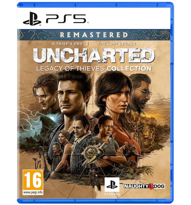 Гра PS5 Uncharted: Legacy of Thieves Collection