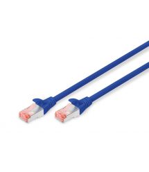 Патч-корд Digitus CAT 6 S-FTP, 10м, AWG 27/7, LSZH, синій