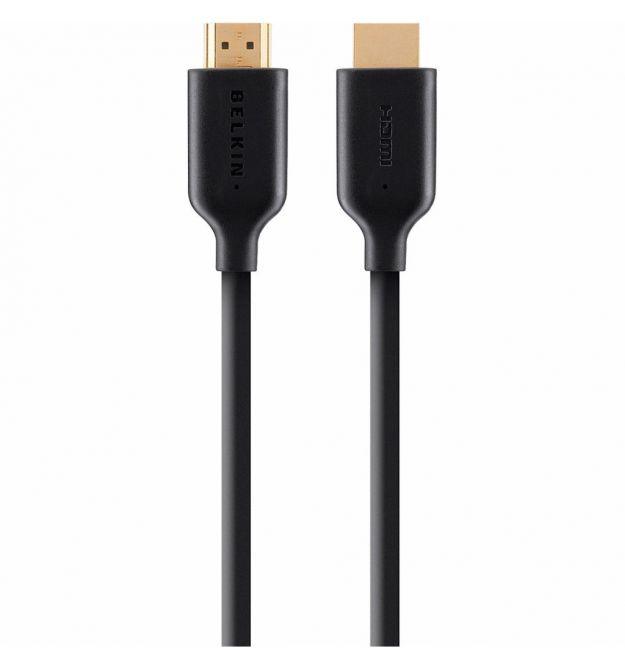 Кабель Belkin HDMI (AM|AM) High Speed Ethernet 4K/Ultra HD 1m Black (F3Y021BT1M)