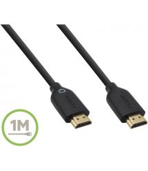 Кабель Belkin HDMI (AM|AM) High Speed Ethernet 4K/Ultra HD 1m Black (F3Y021BT1M)