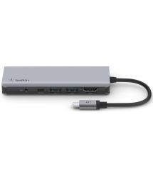 Адаптер Belkin USB-C 7в1 Multiport Dock (AVC009BTSGY)