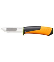 Fiskars Нож для тяжелых работ с точилкой Hardware, 219мм, 150г