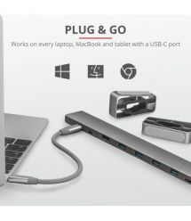 USB-хаб Trust Dalyx Aluminium 10-in-1 USB-C Multi-Port Dock (23417_TRUST)